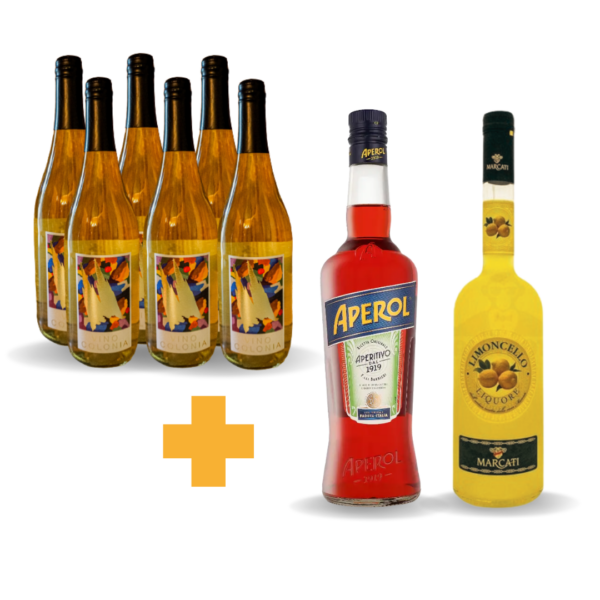 Limoncello Aperol Spritz Mosecco XXL Bundle