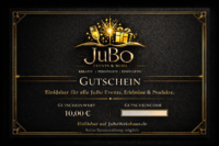 JuBo Gutschein – 10,00€ – Motiv: Art Deco