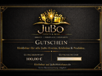 JuBo Gutschein - 100,00€ - Motiv: Art Deco