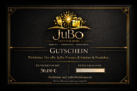 JuBo Gutschein – 30,00€ – Motiv: Art Deco