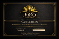 JuBo Gutschein – 50,00€ – Motiv: Art Deco