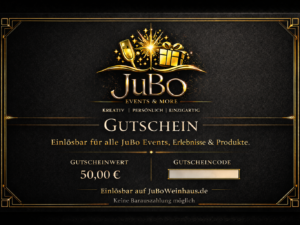 JuBo Gutschein Art Deco - 50,00 €