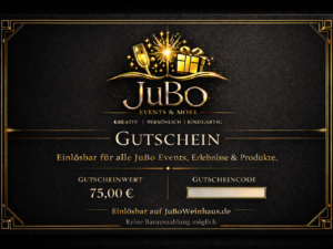 JuBo Gutschein Art Deco - 75,00 €