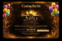 JuBo Gutschein – 10,00€ – Motiv: Ballons