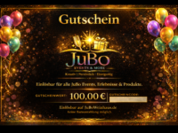 JuBo Gutschein - 100,00€ - Motiv: Ballons