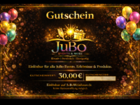JuBo Gutschein - 30,00€ - Motiv: Ballons