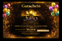 JuBo Gutschein – 50,00€ – Motiv: Ballons