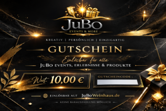 JuBo Gutschein - 10,00€ - Motiv: Elegant
