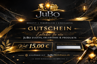 JuBo Gutschein - 15,00€ - Motiv: Elegant