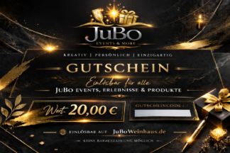 JuBo Gutschein - 20,00€ - Motiv: Elegant