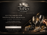Gutschein für Weingläser bemalen Classic Experience  - Optik 1 - JuBo Events & more