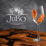 DIY Glasbemalung mit Orangenscheiben